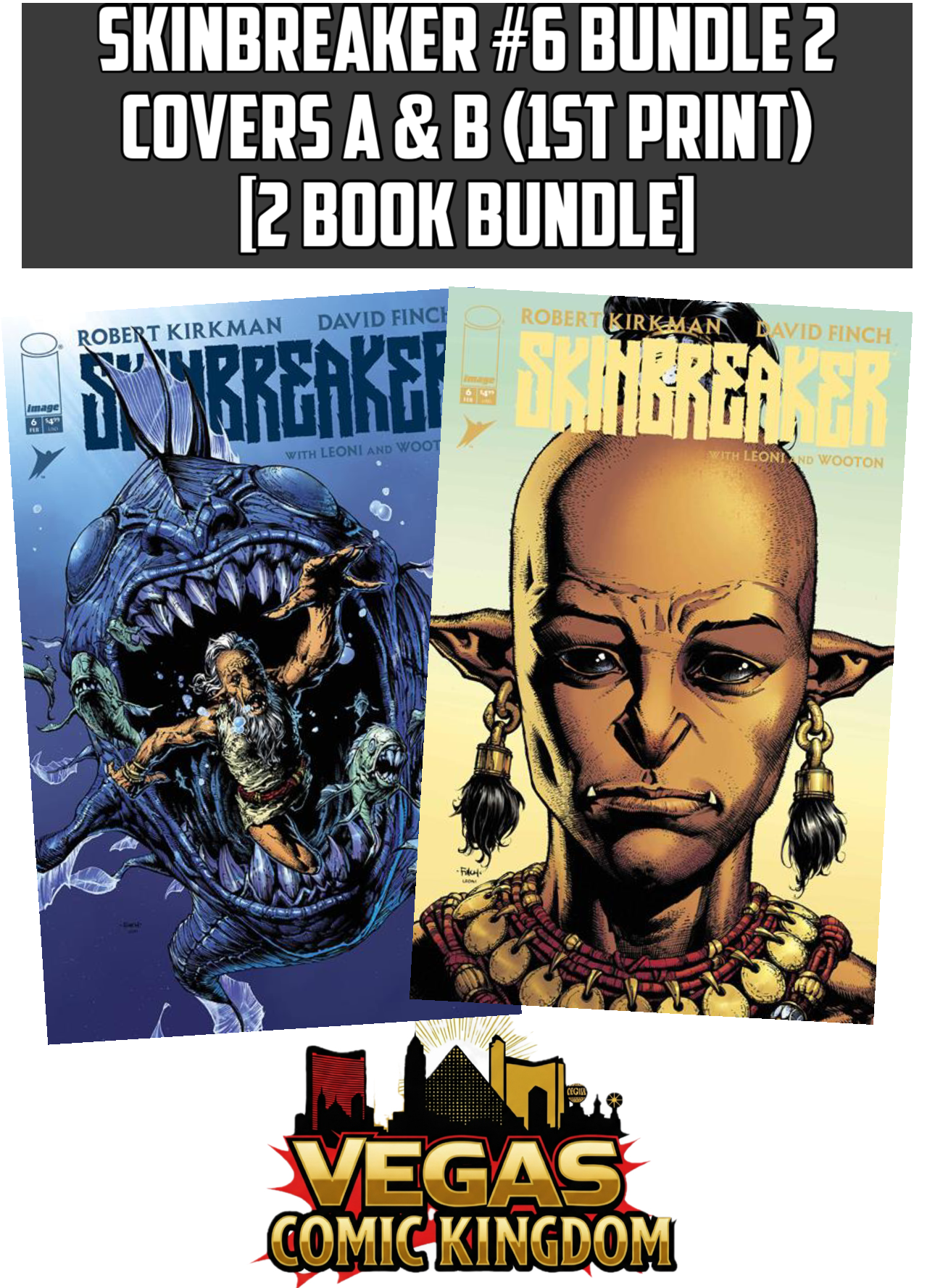 SKINBREAKER #6 Bundle 2 Covers A & B (1st print) [2 Book Bundle]