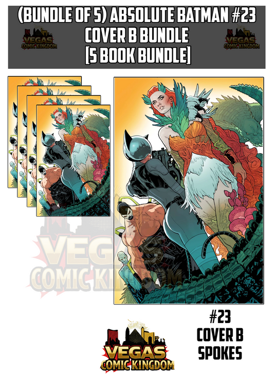 ABSOLUTE BATMAN #23 Cover B Bundle [5 Book Bundle]