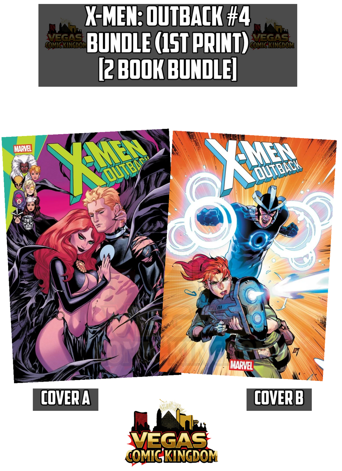 X-Men: Outback #4 & Variants (1st Print) Marvel Comics 2026