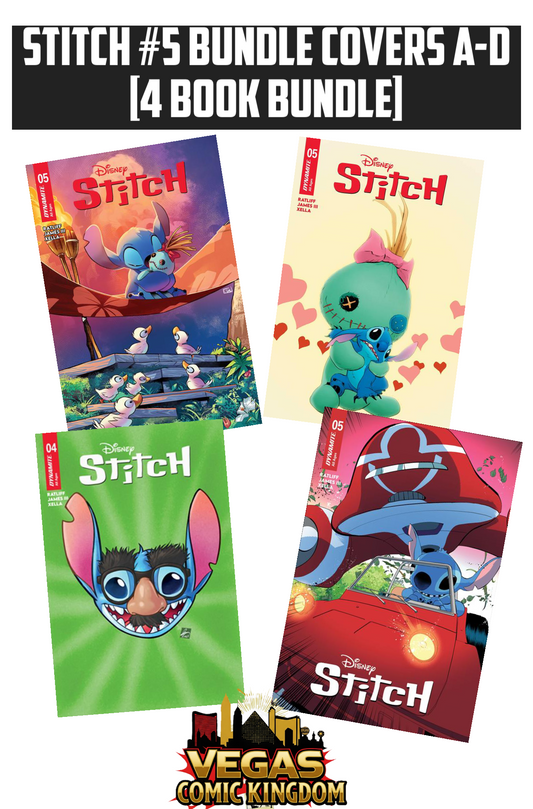 Stitch #5 Bundle Covers A-D [4 Book Bundle]