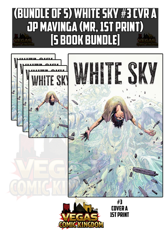 WHITE SKY #3 CVR A JP MAVINGA (MR, 1st Print) [5 Book Bundle]