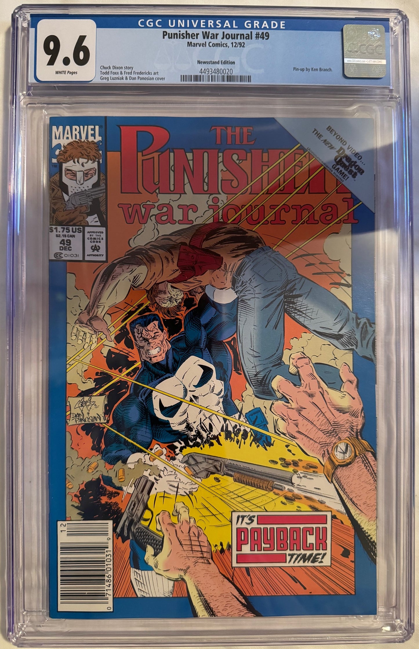 [9.6] Punisher War Journal #49 (Newsstand)