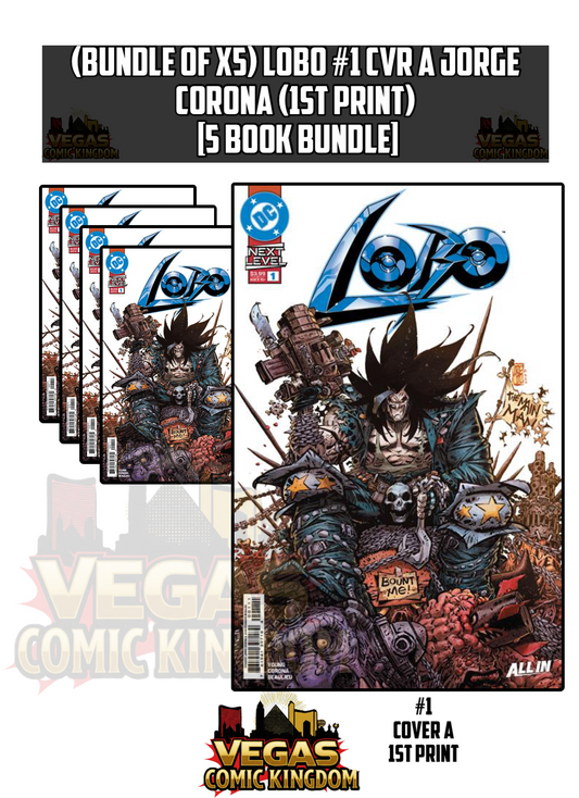 LOBO #1 CVR A JORGE CORONA (1st Print) [5 Book Bundle]