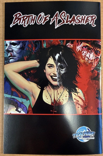 Birth of a Slasher #1 Tyler Kirkham X-Men 141 Homage Art the Clown Bloody Cover Limited to 100 [SIGNED BY TYLER KIRKHAM]