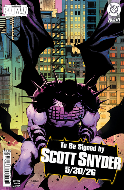 ABSOLUTE BATMAN #18 (1st Print) & Variants [SIGNED BY SCOTT SNYDER]