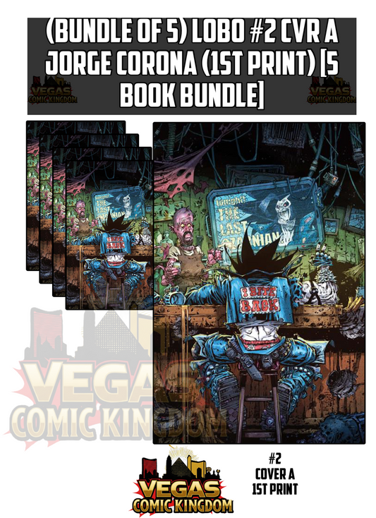 LOBO #2 CVR A JORGE CORONA (1st Print) [5 Book Bundle]