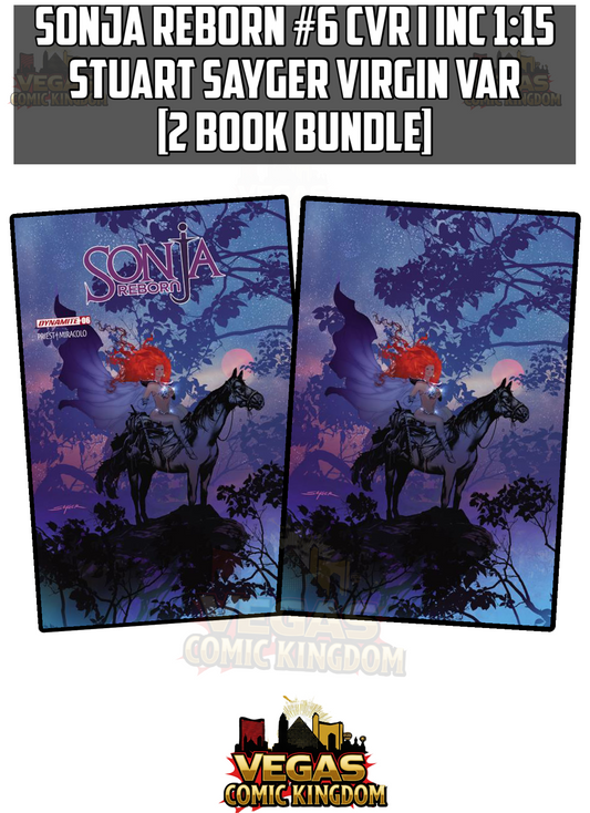 SONJA REBORN #6 CVR I INC 1:15 STUART SAYGER VIRGIN VAR