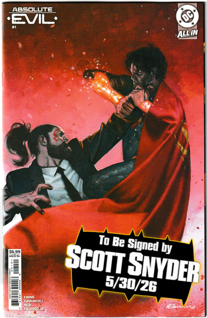 ABSOLUTE EVIL #1 (One-Shot, 1st Print) [SIGNED BY SCOTT SNYDER]