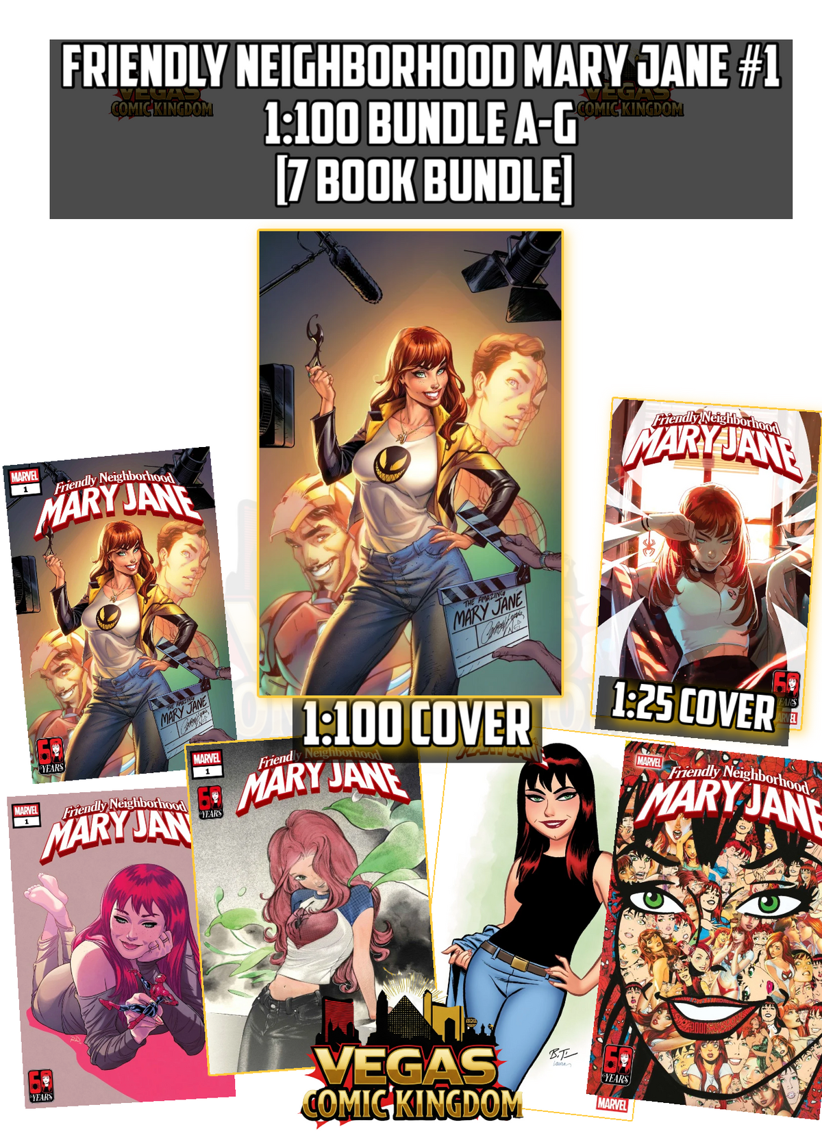 Friendly Neighborhood Mary Jane #1 & Variants (1st Print) Marvel Comics 2026