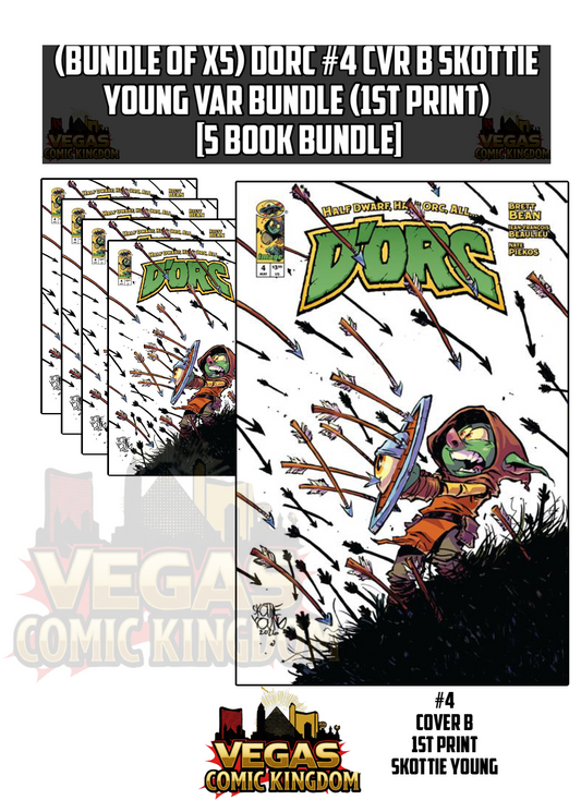 DORC #4 CVR B SKOTTIE YOUNG VAR Bundle (1st Print) [5 Book Bundle]
