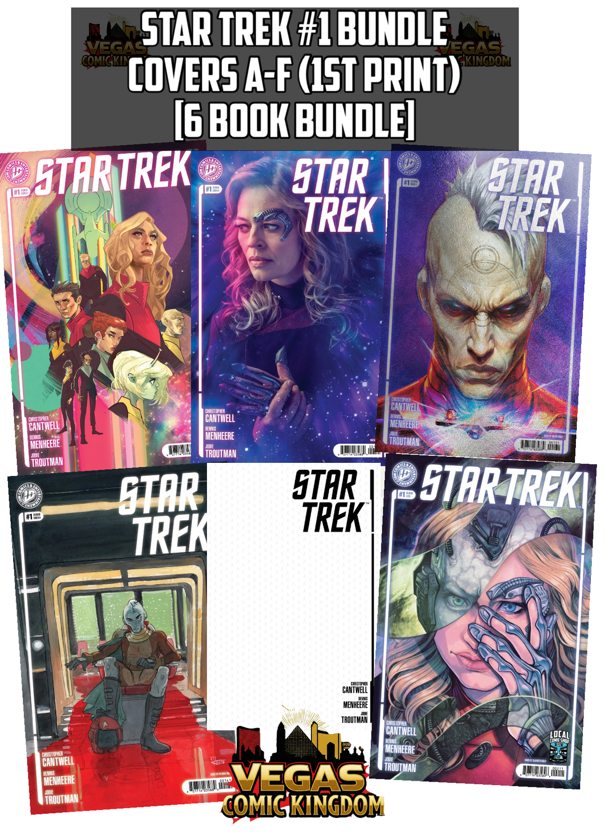 Star Trek #1 & Variants (1st Print) IDW Publishing 2026