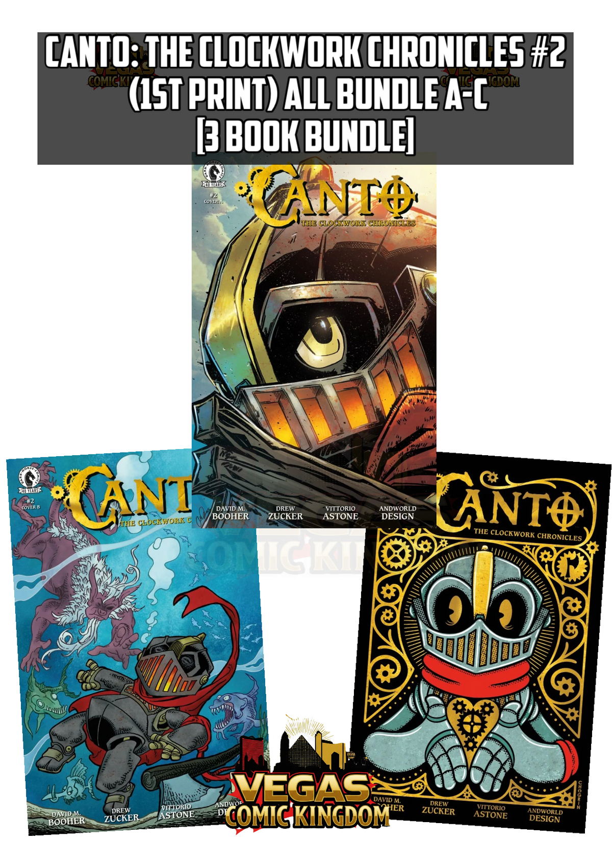 Canto: The Clockwork Chronicles #2 (1st Print) Dark Horse Comics 2027