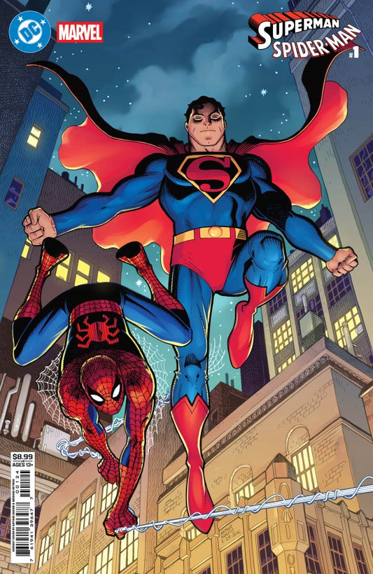 DC/Marvel: Superman/Spider-Man #1 (One-Shot) Card Stock Cover L Arthur Adams