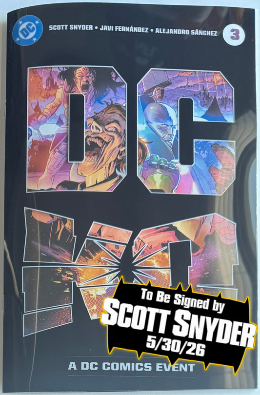 DC K.O. #3 (OF 5) Cover A Javier Fernandez Acetate Overlay 1st Print (DC Comics 2026) [SIGNED BY SCOTT SNYDER]