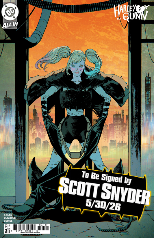 HARLEY QUINN #61 CVR C Guillem March Absolute Batman Homage (1st Print) [SIGNED BY SCOTT SNYDER]