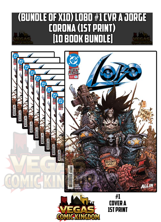 LOBO #1 CVR A JORGE CORONA (1st Print) [10 Book Bundle]