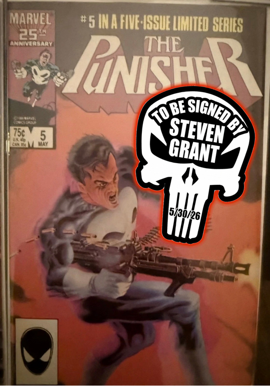 Punisher (1986) #5 of 5 [SIGNED BY STEVEN GRANT]