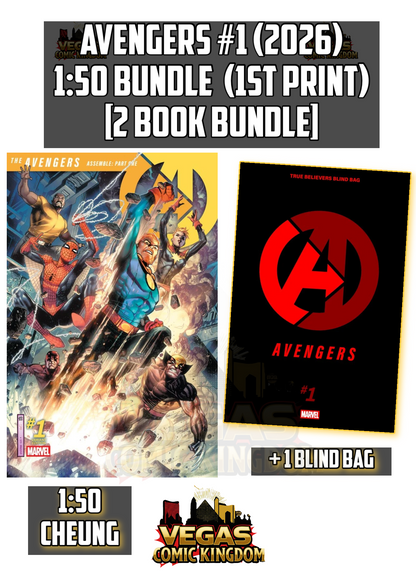 Avengers #1 & Variants (1st Print) Marvel Comics 2026