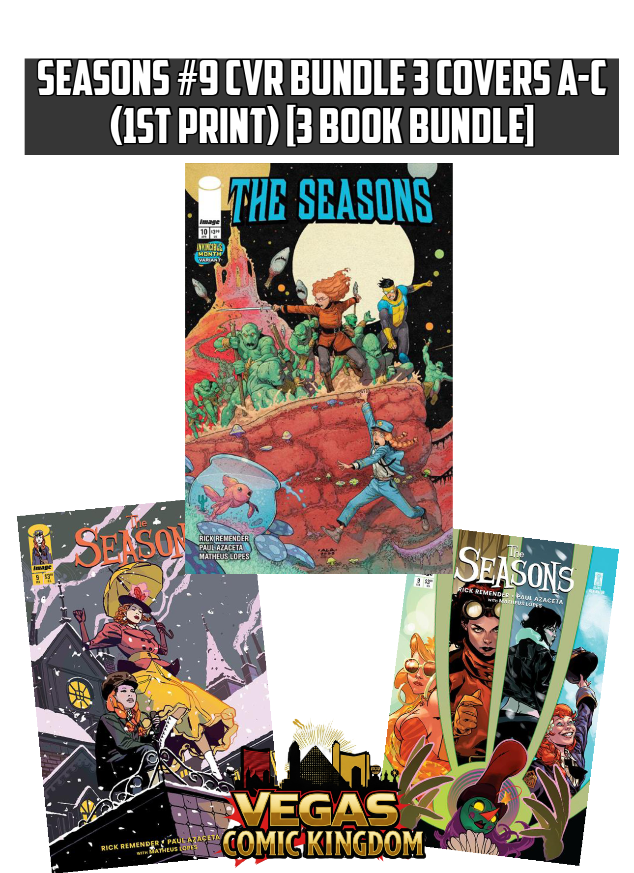 SEASONS #9 CVR Bundle 3 Covers A-C (1st Print) [3 Book Bundle]