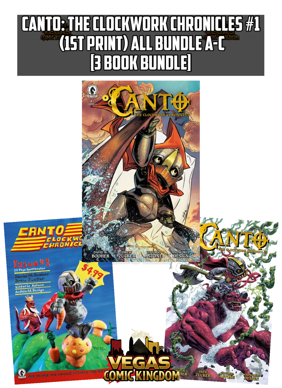 Canto: The Clockwork Chronicles #1 (1st Print) Dark Horse Comics 2026