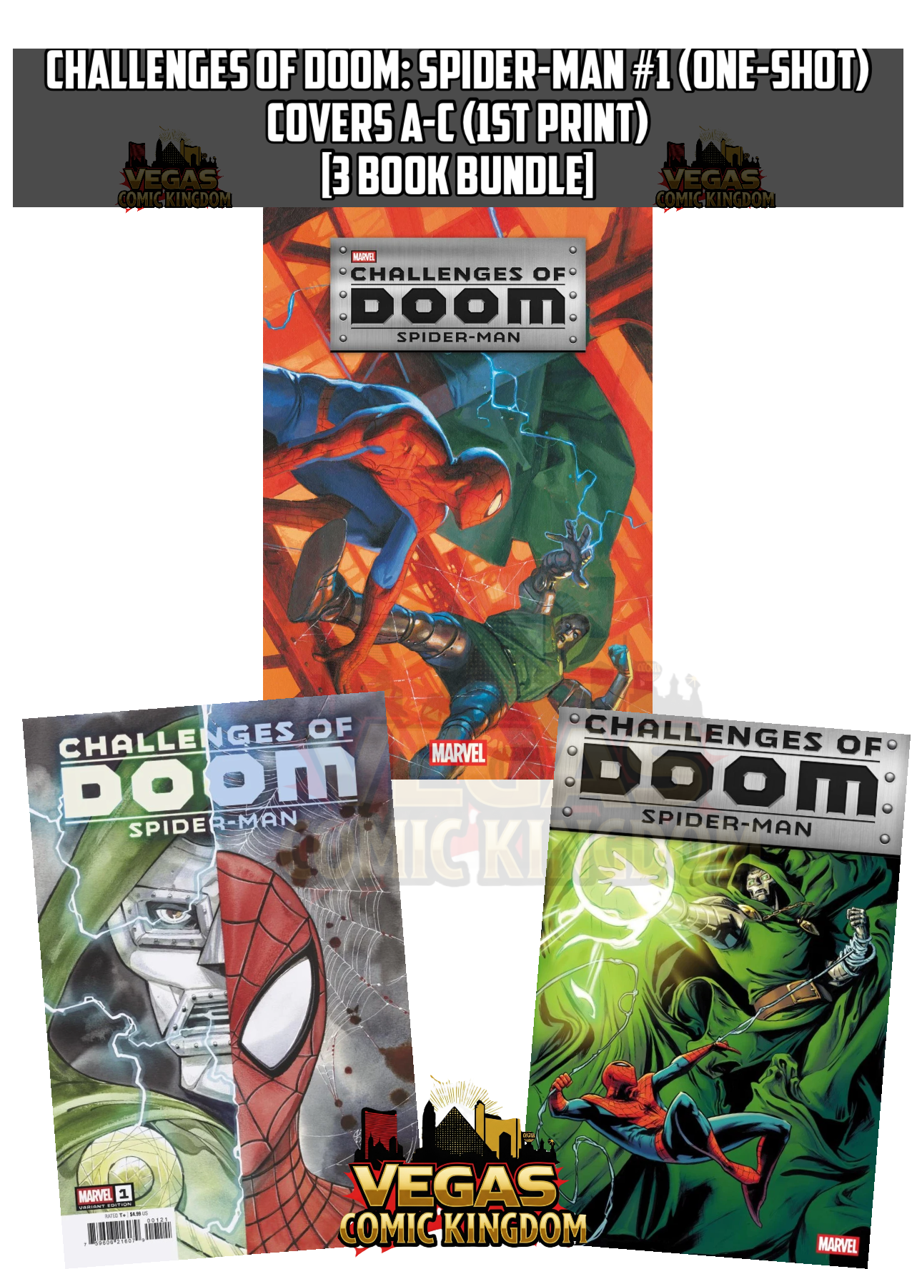 Challenges of Doom: Spider-Man #1 (One-Shot) & Variants (1st Print) Marvel Comics 2026