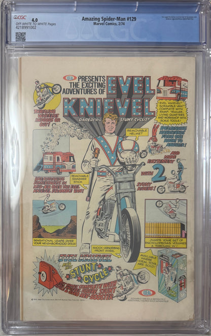 V.I.P. Prime Bundle – VegasComics.com Exclusive! - $6,949 Value! 1,000 Blind Bags + Amazing Spider-Man (1963) #129 (CGC 4.0, White/Off-White Pages)
