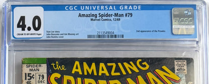 Amazing Spider-Man #79 (CGC 4.0) – 2nd Prowler Appearance
