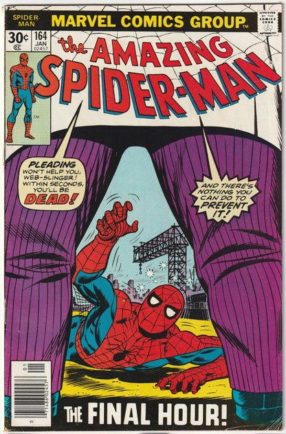 Amazing Spider-Man (1963) #164 Newsstand
