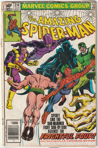 Amazing Spider-Man (1963) #214  (Newsstand)
