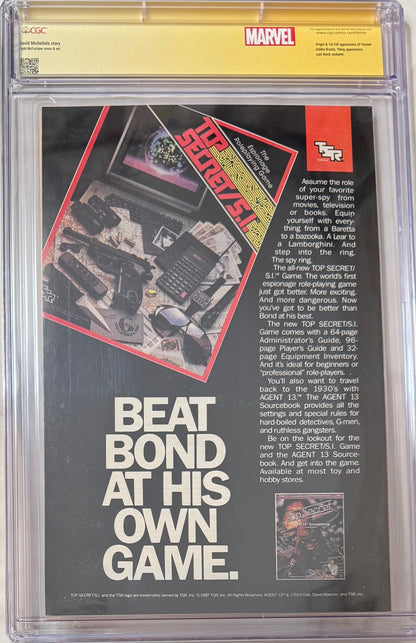 Amazing Spider-Man (1963) #300 - CGC 9.4, White Pages - Signed Todd McFarlane & Bob Sharen (First Full Venom, Iconic Cover)
