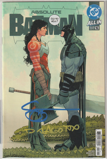ABSOLUTE BATMAN #16 (1st Print & More) [SIGNED BY SCOTT SNYDER & NICK DRAGOTTA]