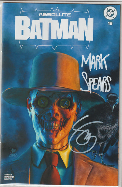 ABSOLUTE BATMAN #19 Mark Spears Exclusive Cover Trade Dress (1st Print) [SIGNED BY MARK SPEARS AND SCOTT SNYDER]