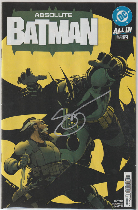 ABSOLUTE BATMAN #2 (1st Print & More) [SIGNED BY SCOTT SNYDER]