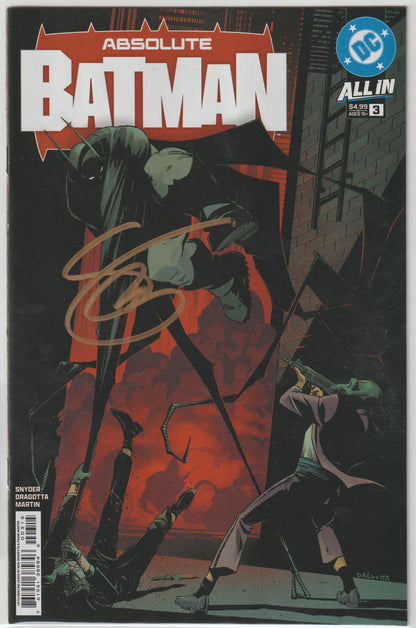 ABSOLUTE BATMAN #3 (1st Print & More) [SIGNED BY SCOTT SNYDER]