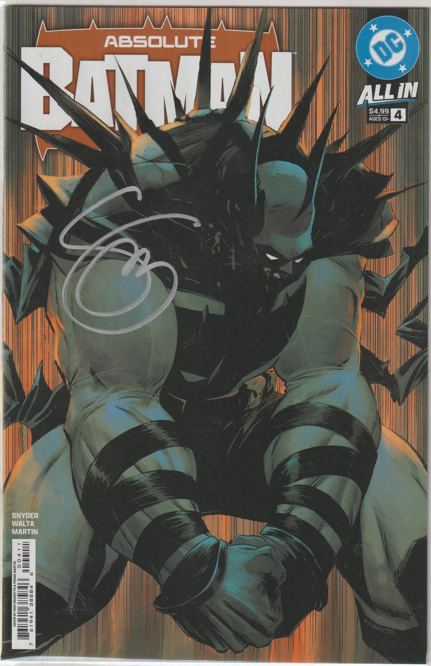 ABSOLUTE BATMAN #4 (1st Print & More) [SIGNED BY SCOTT SNYDER]