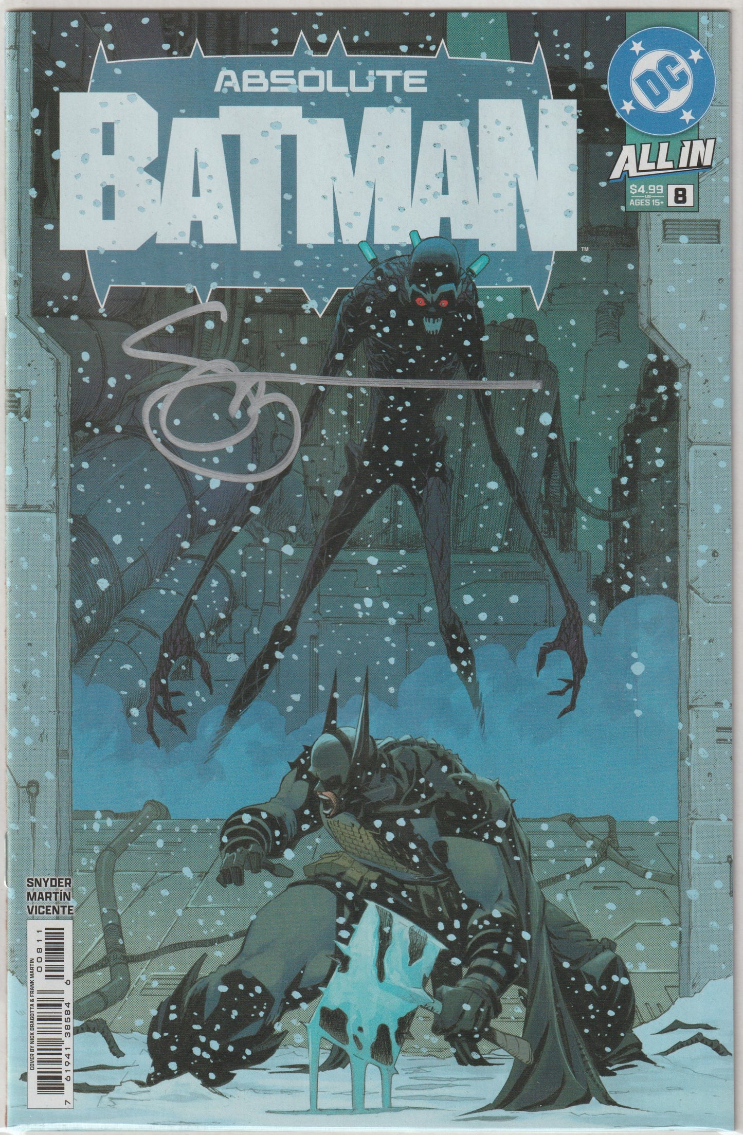 ABSOLUTE BATMAN #8 (1st Print & More) [SIGNED BY SCOTT SNYDER]