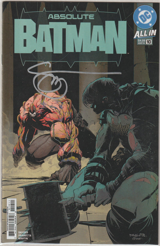 ABSOLUTE BATMAN #10 (1st Print & More) [SIGNED BY SCOTT SNYDER]