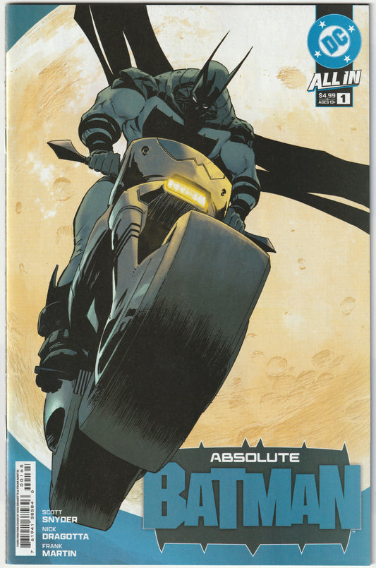 Absolute Batman #1 (2024) 3rd Print Dragotta Martin Cover (NM/NM-)
