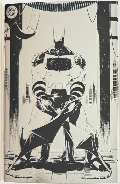 Absolute Batman #1 Noir Edition (2024) Virgin Foil Dragotta Variant Cover (NM/NM+)