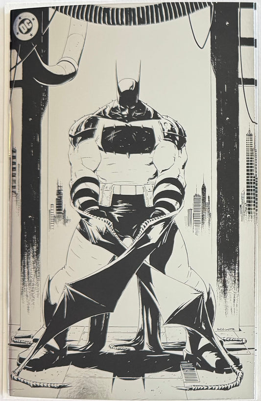 Absolute Batman #1 Noir Edition (2024) Virgin Foil Dragotta Variant Cover (NM/NM+)