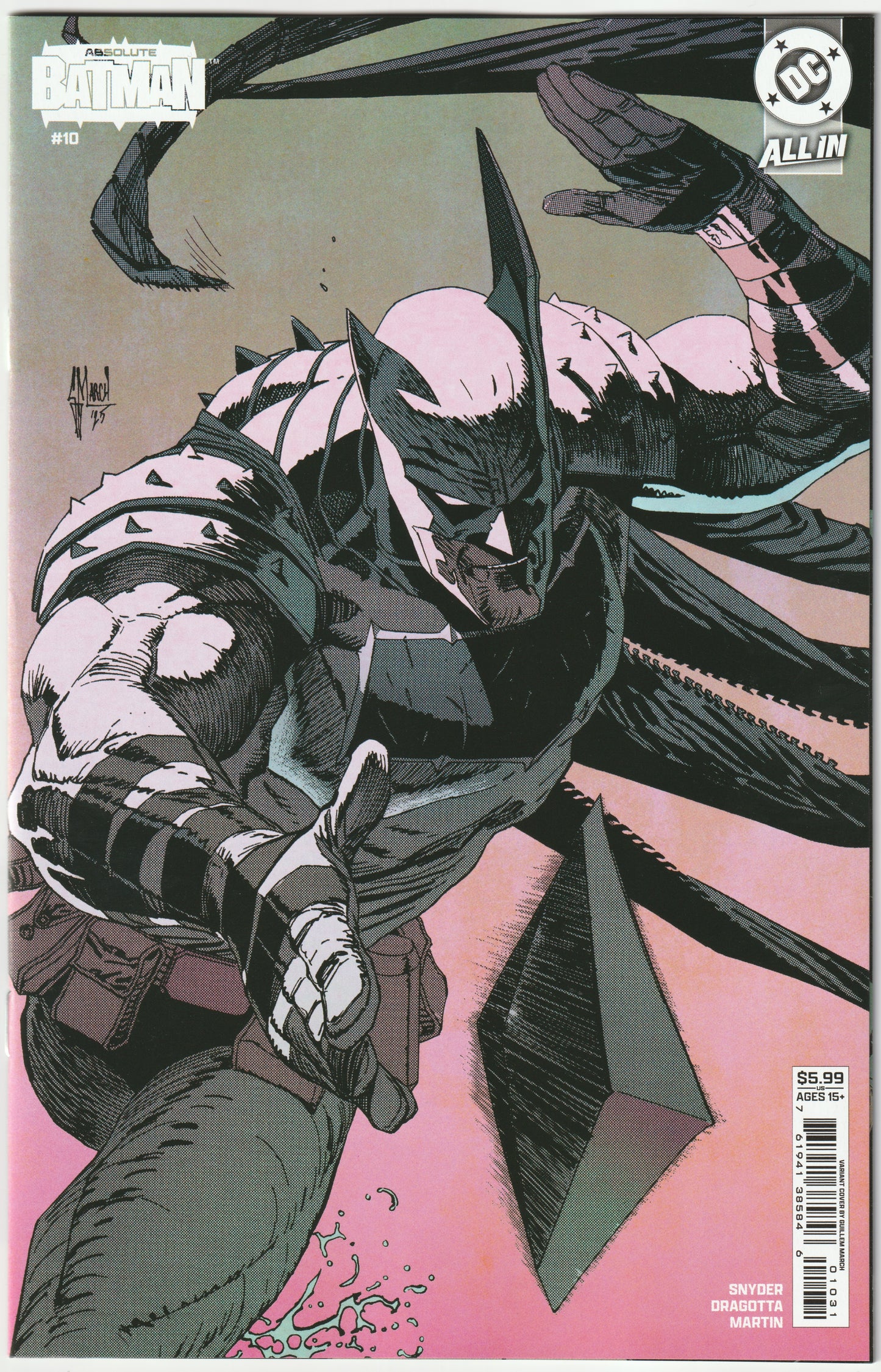 Absolute Batman #10 Guillem March Variant Cover (NM/NM+)