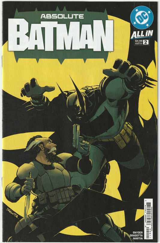 Absolute Batman #2 1st Print Dragotta/Martin Cover (NM/NM+)