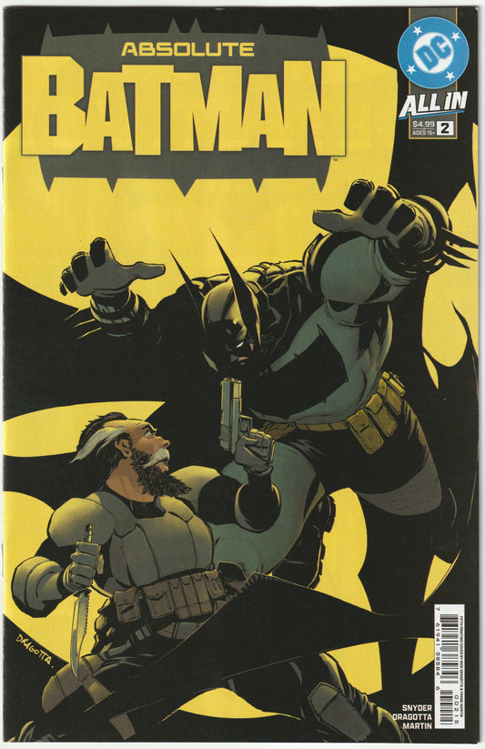 Absolute Batman #2 (2024) 5th Print Dragotta Martin Cover (NM/NM-)