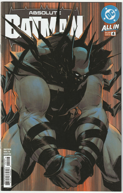 Absolute Batman #4 (2025) 3rd Print Dragotta Martin Cover (NM/NM-)
