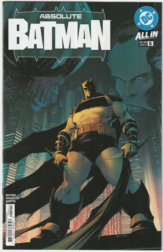 Absolute Batman #5 (2025) 1st Print Dragotta Martin Cover (NM/NM-)
