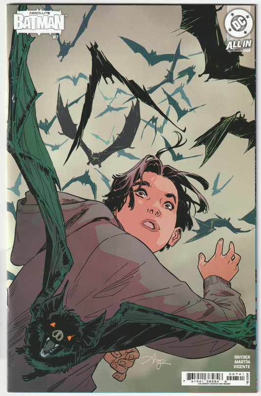 Absolute Batman #7 (2025) Amy Reeder 1:25 Incentive Card Stock Variant Cover