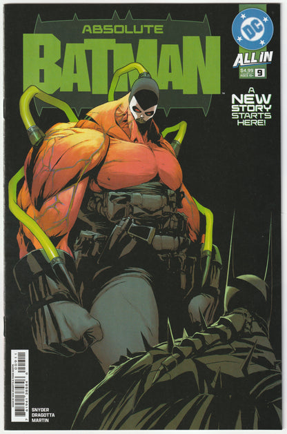 Absolute Batman #9 (2025) 1st Print Dragotta Martin Cover (NM/NM-)
