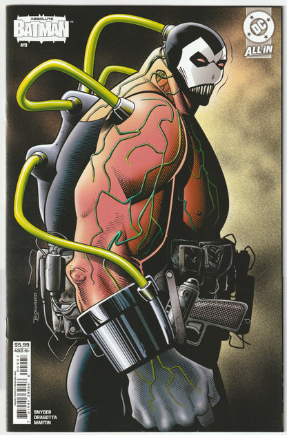 Absolute Batman #9 (2025) Brian Bolland Card Stock Variant Cover (NM/NM+)