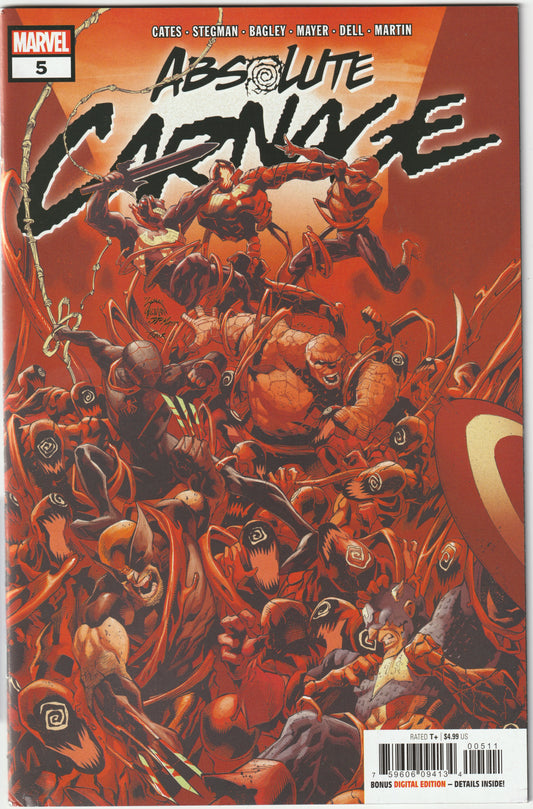 Absolute Carnage #5 (Ryan Stegman Trade Dress Cover)  (VF)