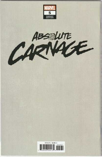 Absolute Carnage #5 (Ryan Stegman Virgin Variant) (NM/NM+)